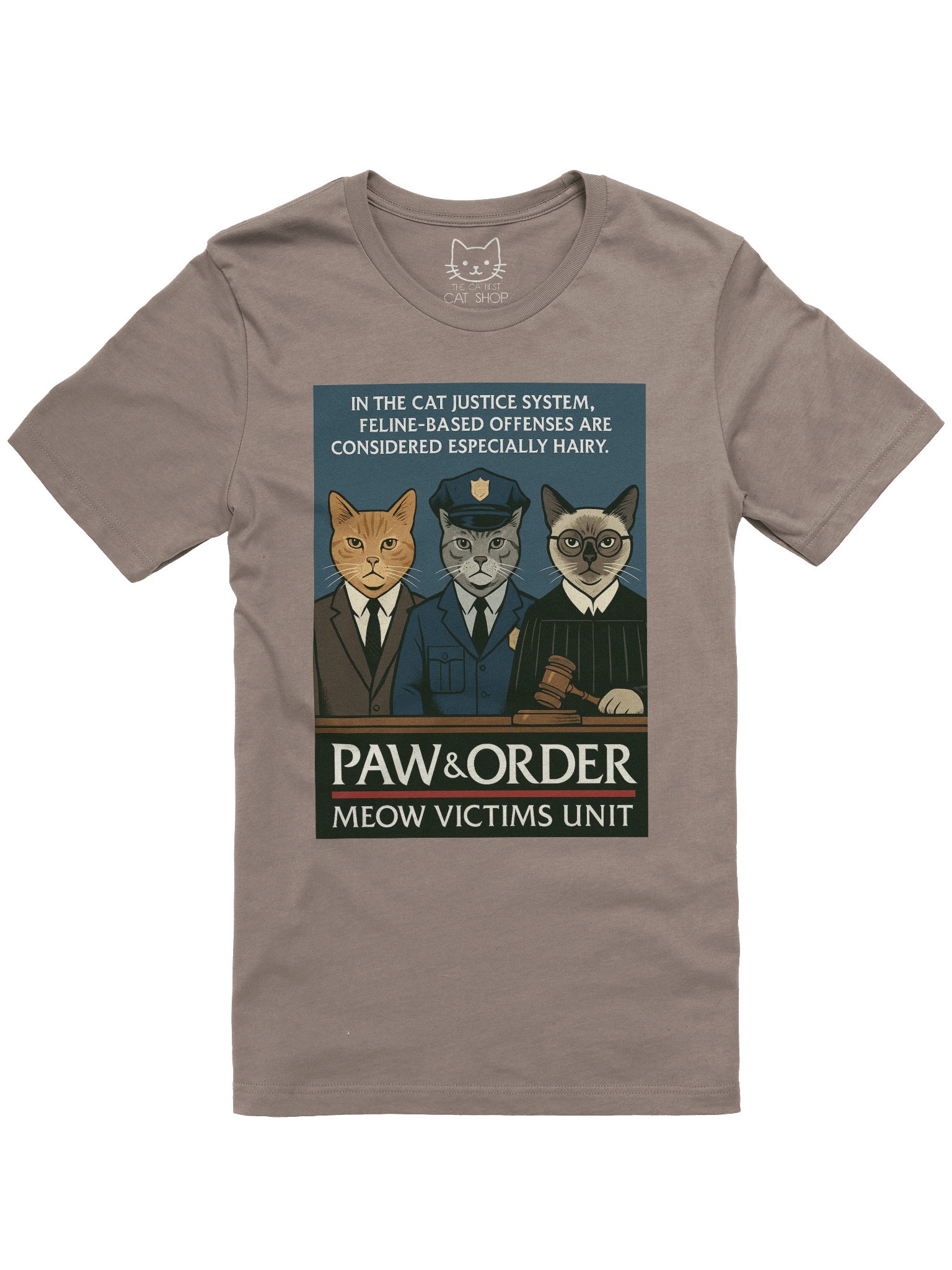 Paw and Order Parody Faux TV Show Unisex T-Shirt product image (109)
