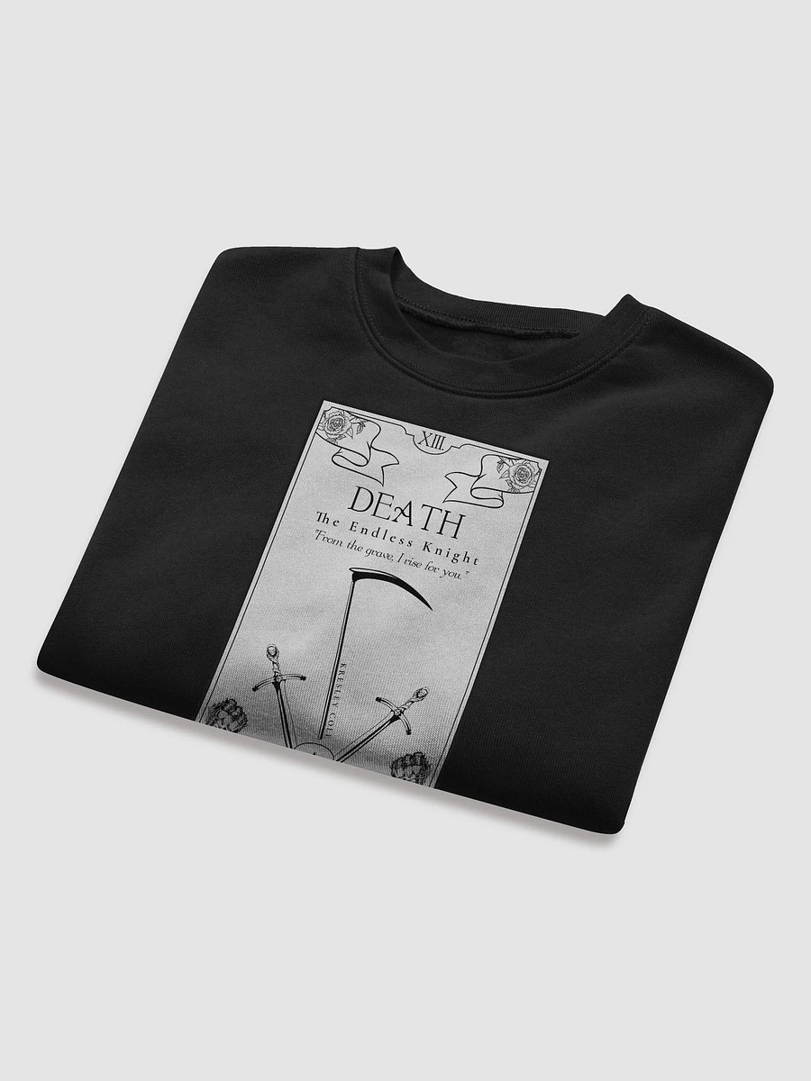 Death Card Crop Sweatshirt product image (8)