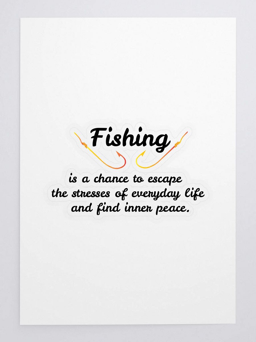 Fishing is a chance to escape the stresses of everyday life and find inner peace. product image (3)
