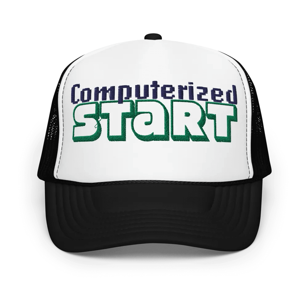 Computerized Start™ Embroidered Trucker Hat product image (1)