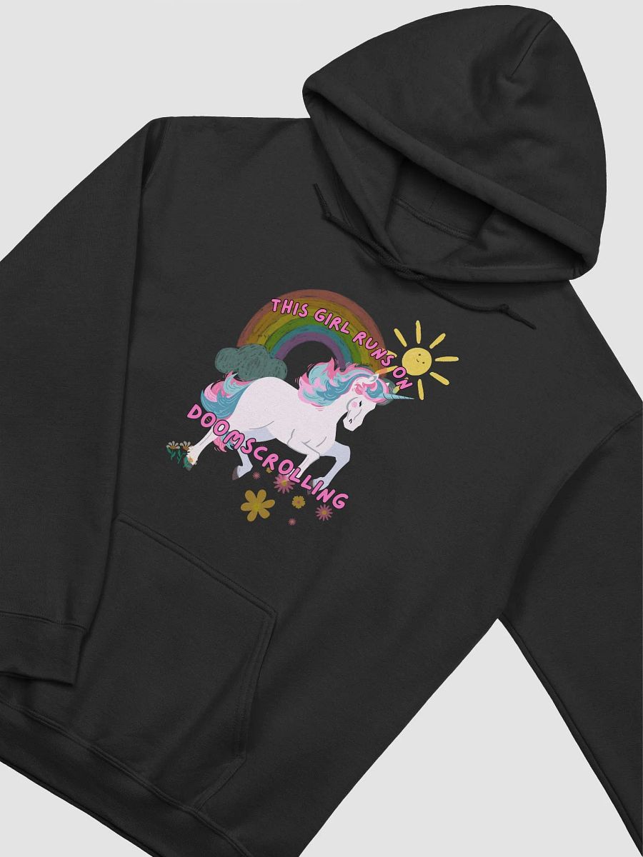 This girl runs on doomscrolling Hoodie product image (3)