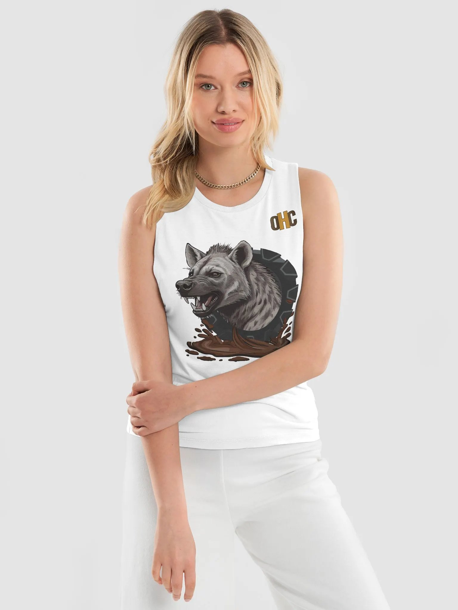 The Trailblazing Menace (Hyena) - Bella+Canvas Women's Flowy Muscle Tank product image (12)