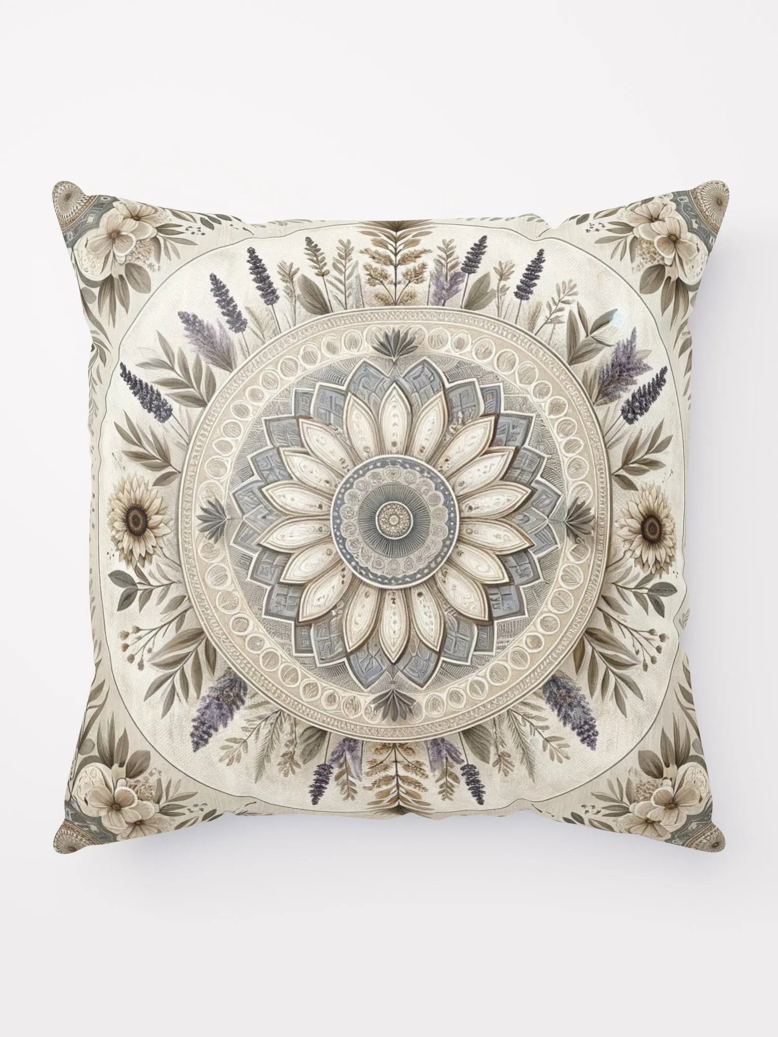 Mandala Floral Majesty Accent Pillow product image (9)