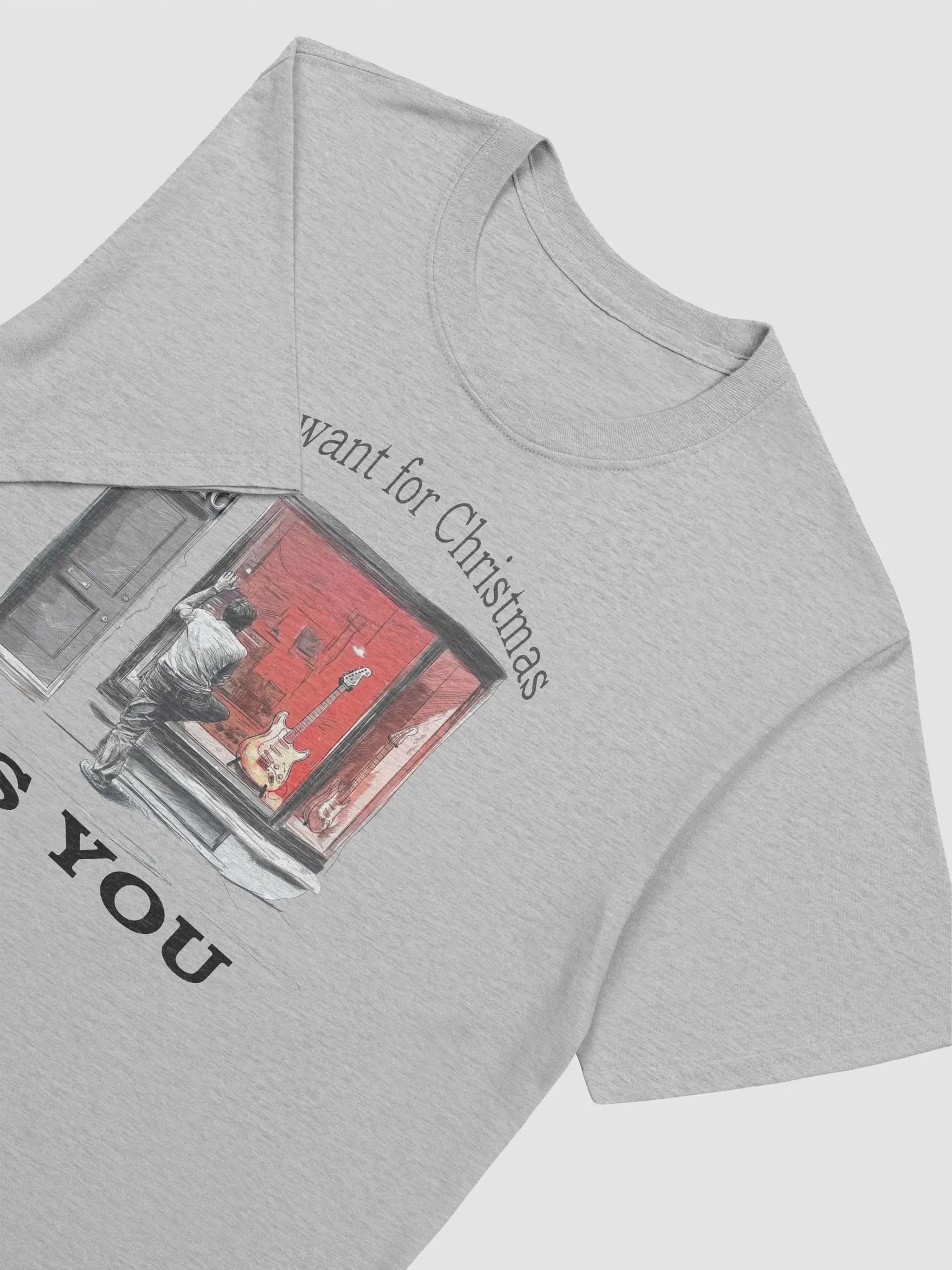 Holiday Guitar Window T-Shirt product image (2)