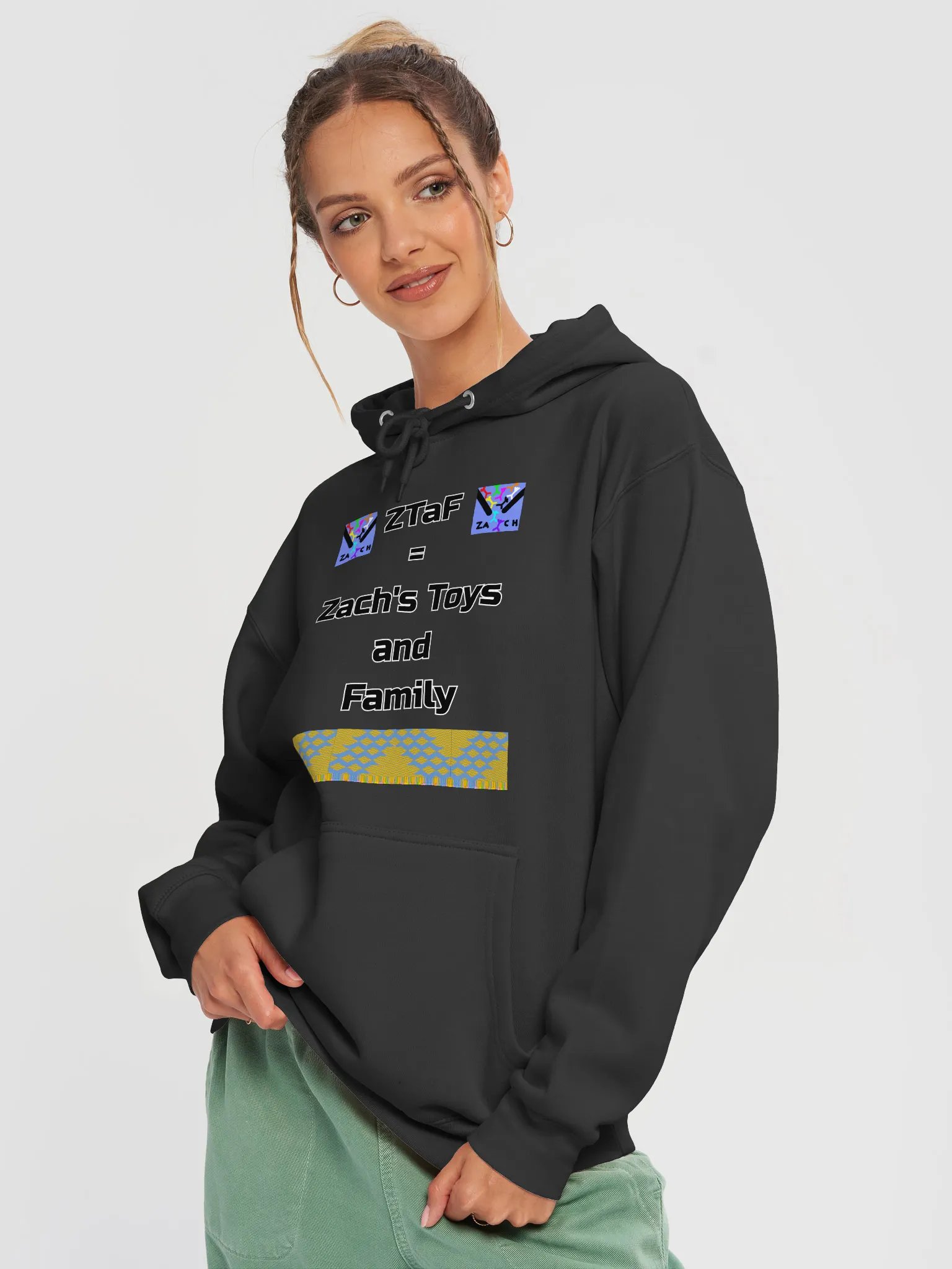 ZTaF = Zach's Toys and Family hoodie product image (3)