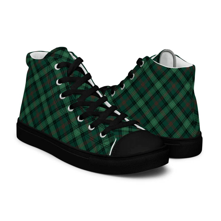 Ross Hunting Tartan Men's High Top Shoes product image (7)