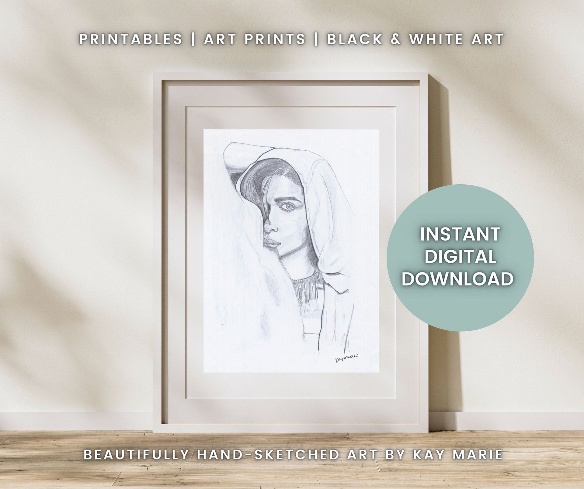 Behind Those Eye Signature Art Print product image (1)