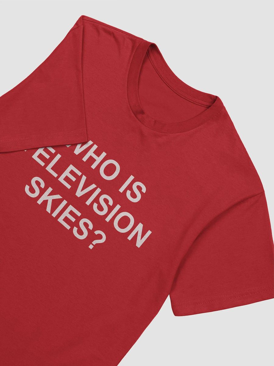 WHO IS TELEVISION SKIES TEE product image (2)