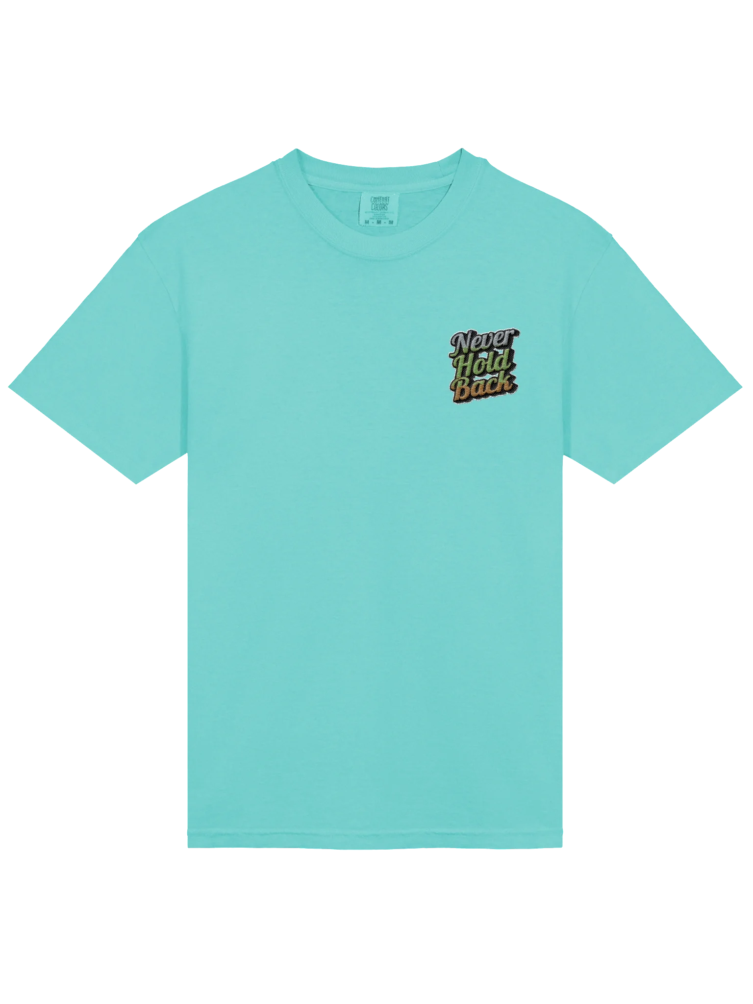 "Never Hold Back" Embroidered Tee product image (14)