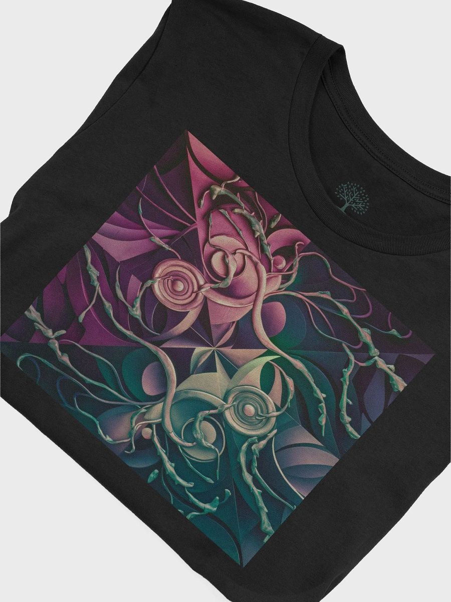 Graphic Grove Abstract Floral T-Shirt - Soft Cotton | Unisex product image (7)