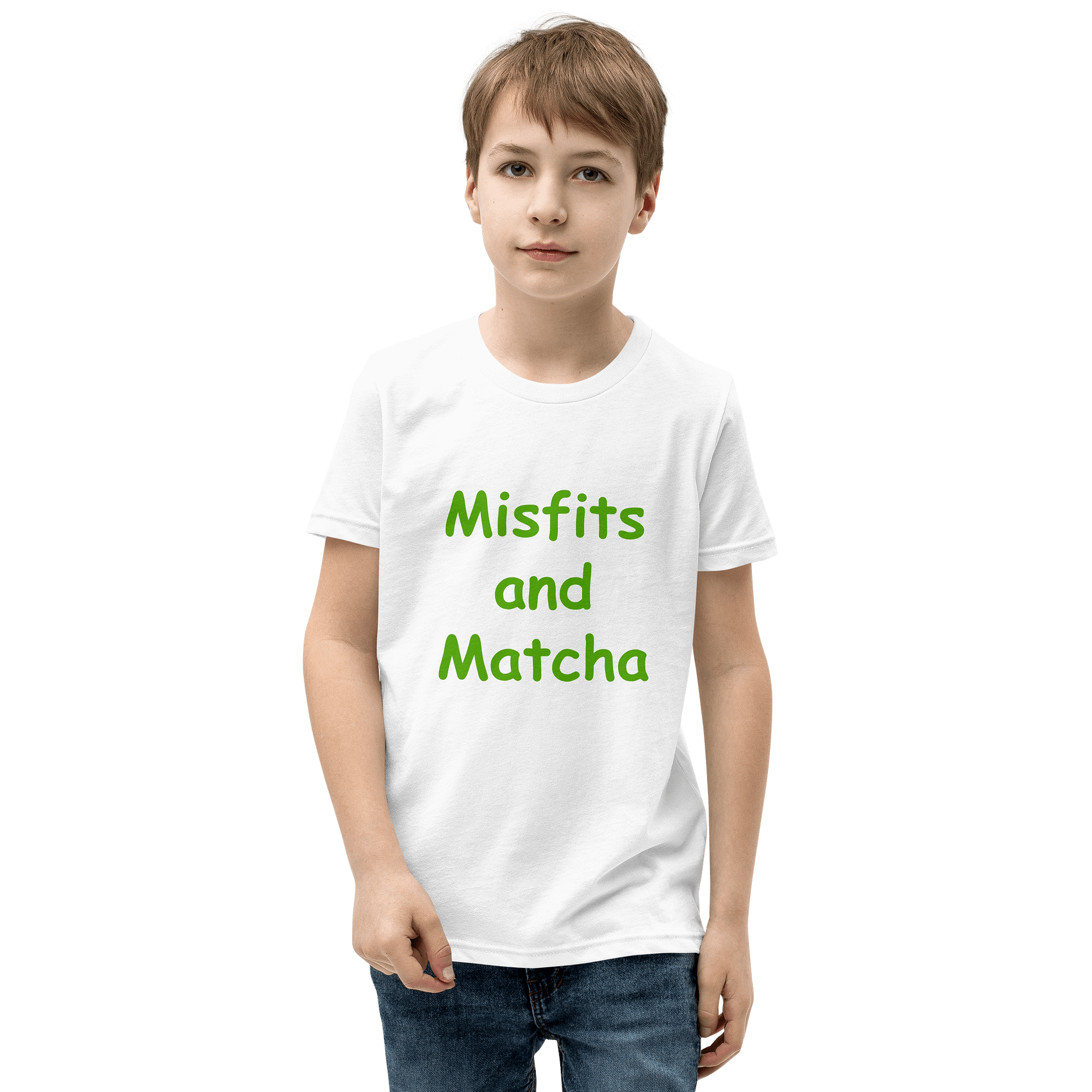 Kids Misfits and Matcha Name Graphic Tee product image (55)