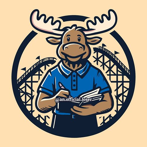 he's taking notes 📝

#doodle #art #digitalart #illustration #moose #silverwoodthemepark #marvinthemoose