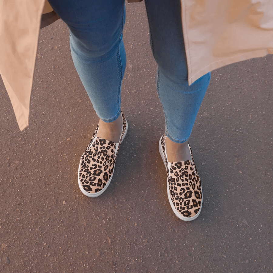 Leopard Chic Slip-Ons product image (8)
