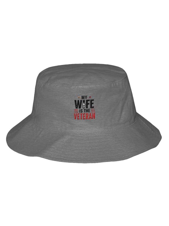 My Wife Is The Veteran Bucket Hat product image (1)