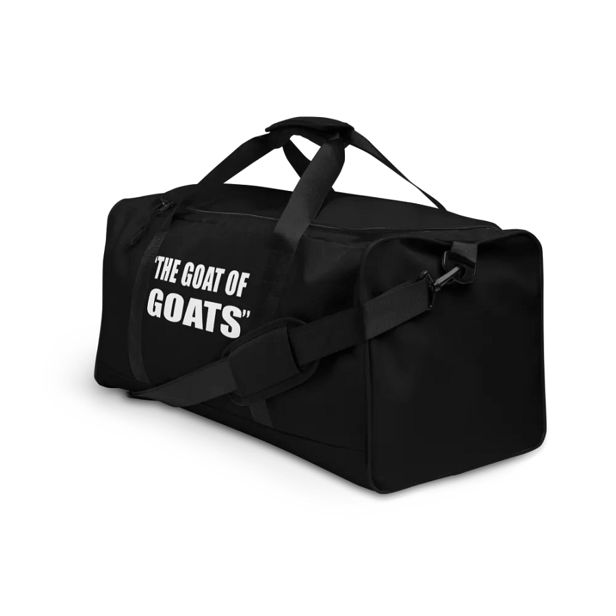 The Goat of Goats Black Duffle Bag product image (3)