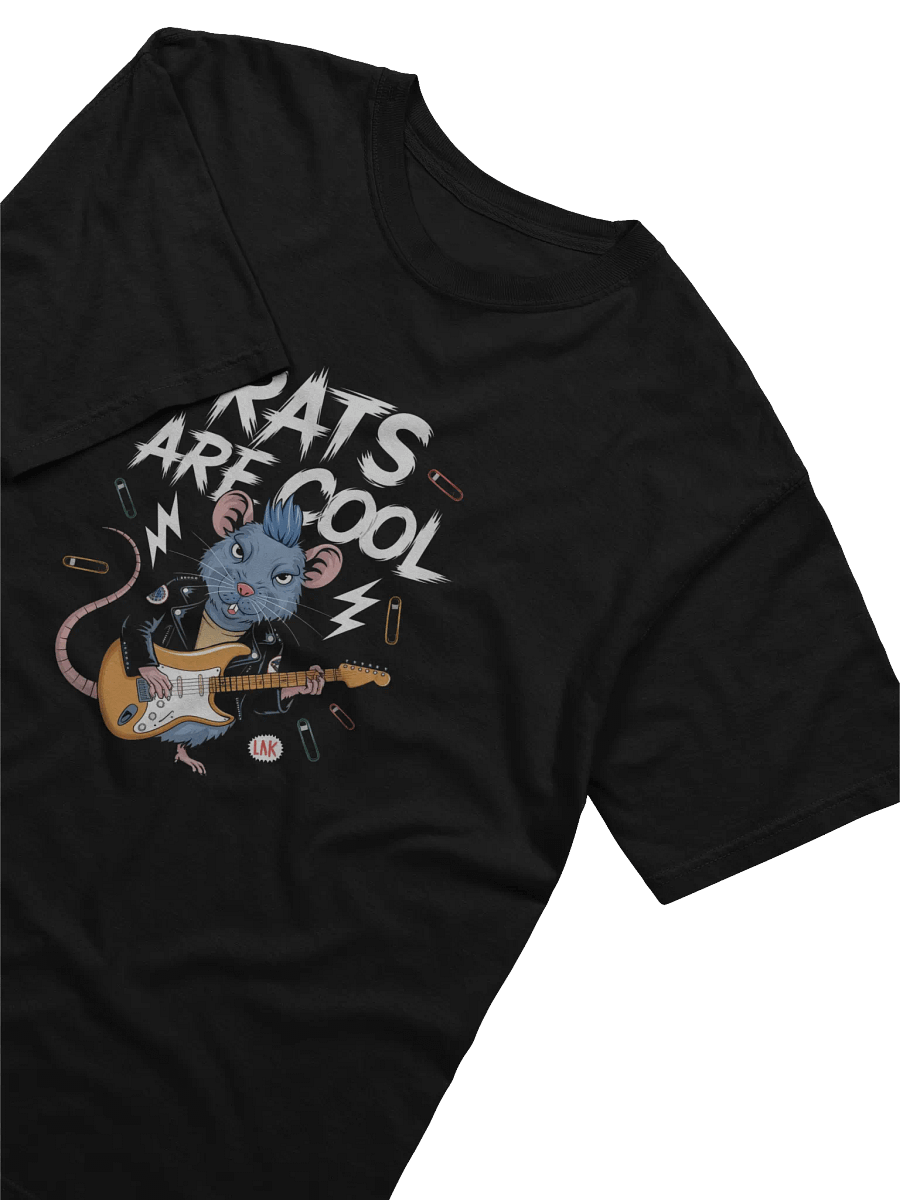 Rat Rockstar Blue Mohawk T-Shirt product image (3)