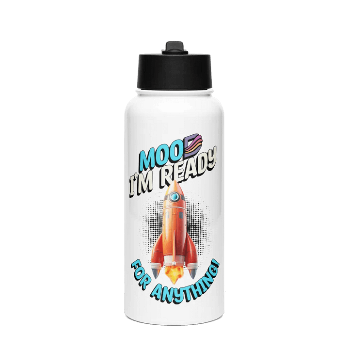 Rocket Fuel Stainless Steel Water Bottle product image (1)