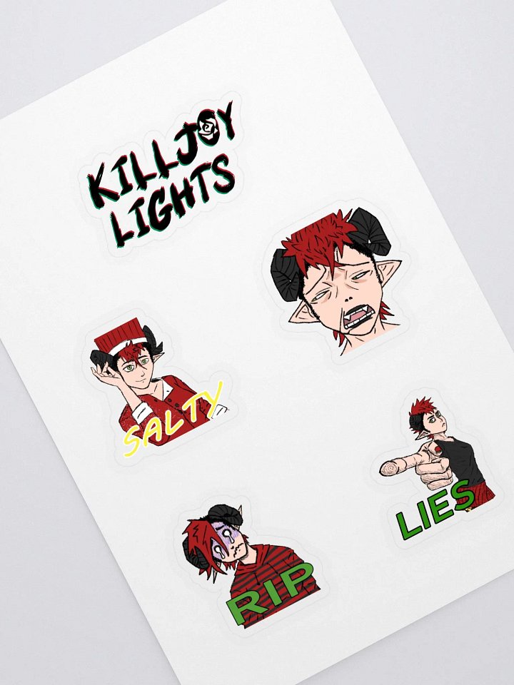 Killjoy Logo and Emote Sticker Set product image (1)