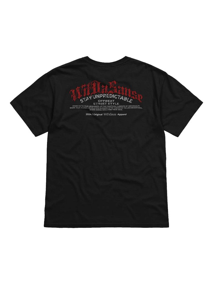 Stay Unpredictale WitDaSause Heavyweight Tee product image (2)