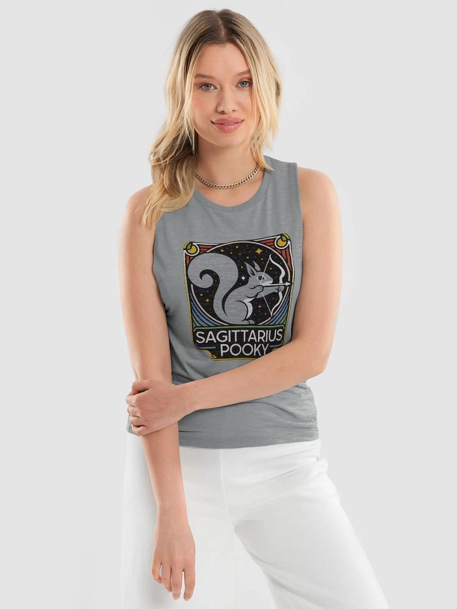 Sagittarius Pooky Flowy Muscle Tank product image (3)