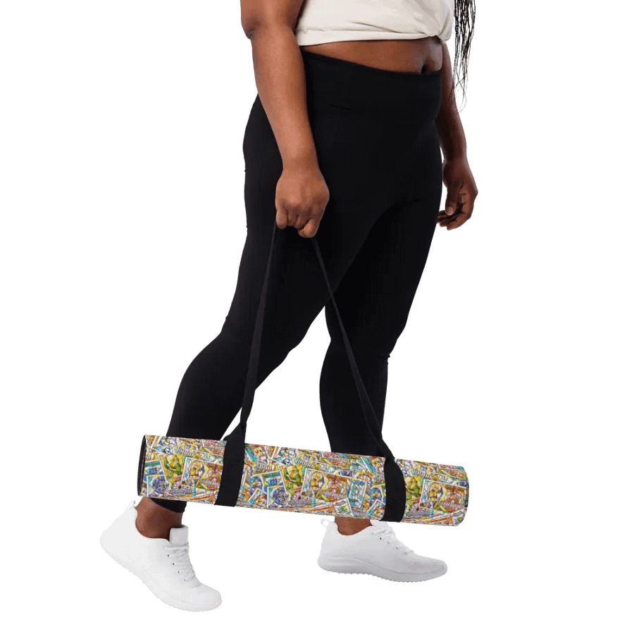 Jugoslovenski inflatorni dinar 1993 (Kolaž/mozaik) Yoga Mat product image (3)