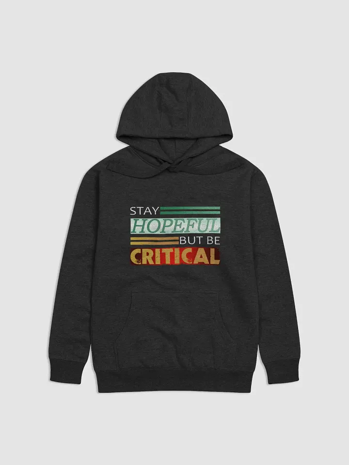 Stay Hopeful But Be Critical 2024 [Hoodie] product image (1)