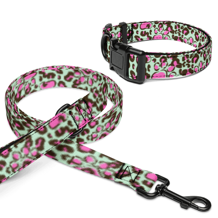 Vibrant Paws: Customizable Pet Collar & Leash Set product image (8)