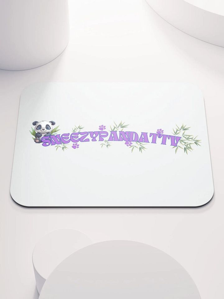 Panda Logo mouse mat product image (1)