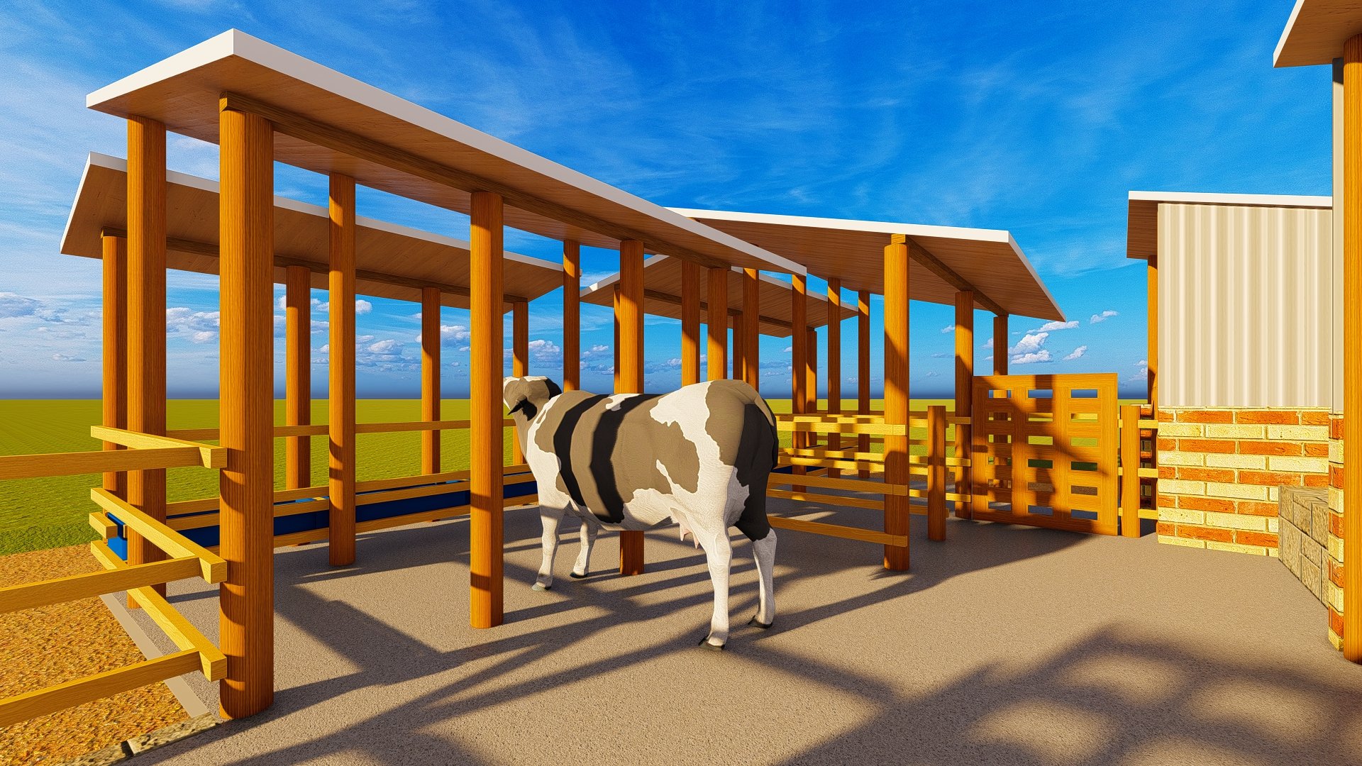 3 Dairy Cows Design Plan product image (1)