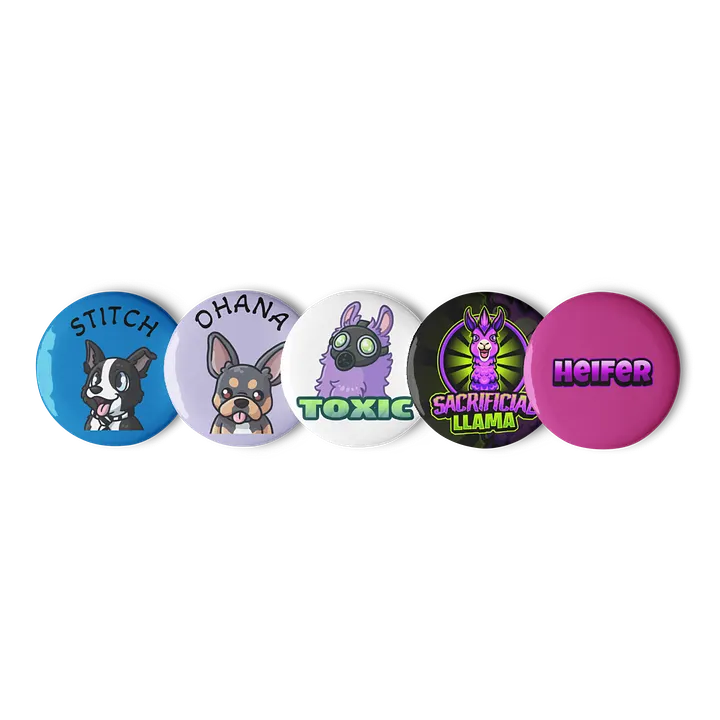 Llama Buttons product image (1)