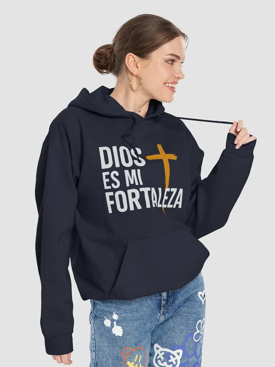 Sudadera Unisex Con Capucha | Dios es mi fortaleza product image (57)