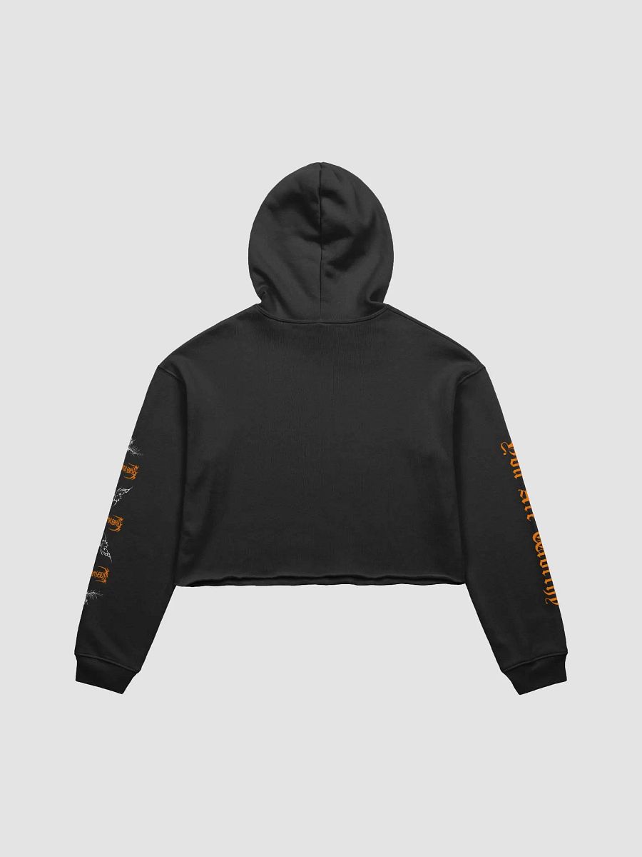 Corpse Pose Crop Hoodie product image (3)