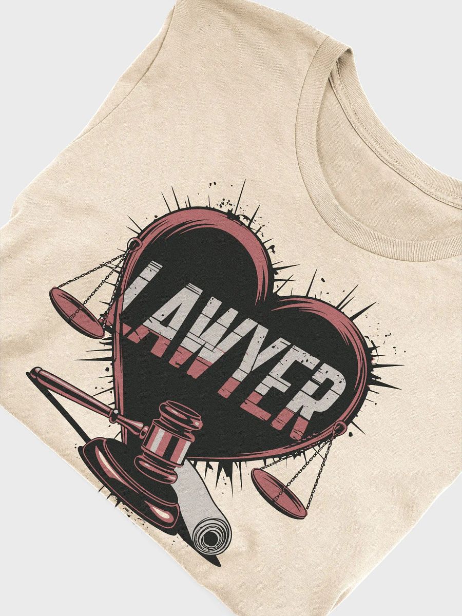 Legal Love Heart Lawyer T-Shirt product image (6)
