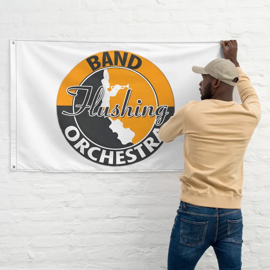 Flushing Band & Orchestra All-Over Flag product image (11)