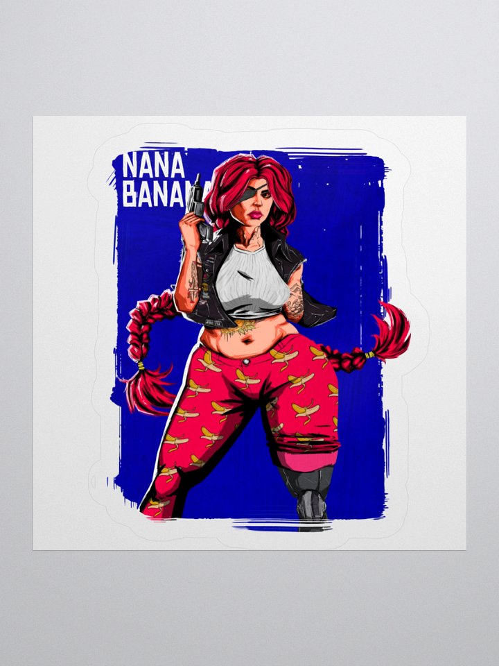 Nana Banana Portrait Sticker product image (1)