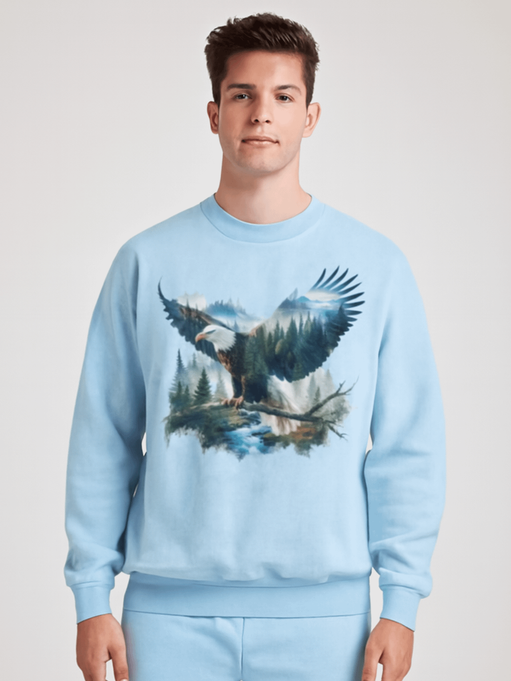 Eagle's Embrace Crewneck Sweatshirt product image (1)