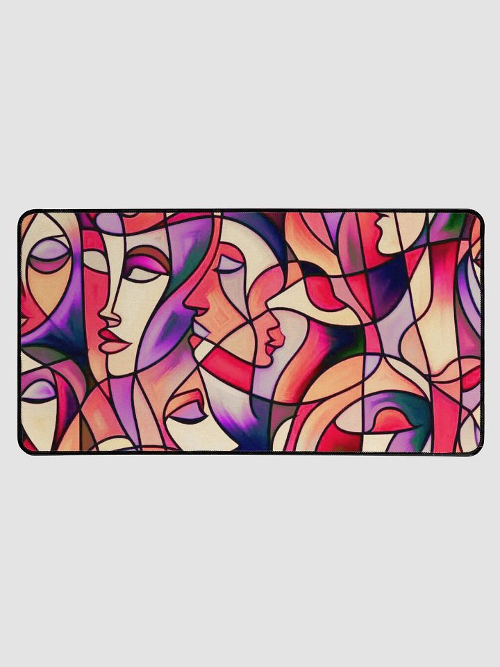 Woman Faces Desk Mat product image (1)