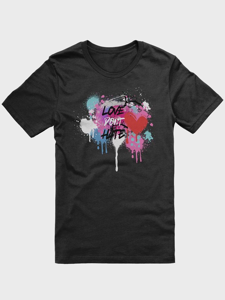 Love Don't Hate Graffiti Tee product image (2)