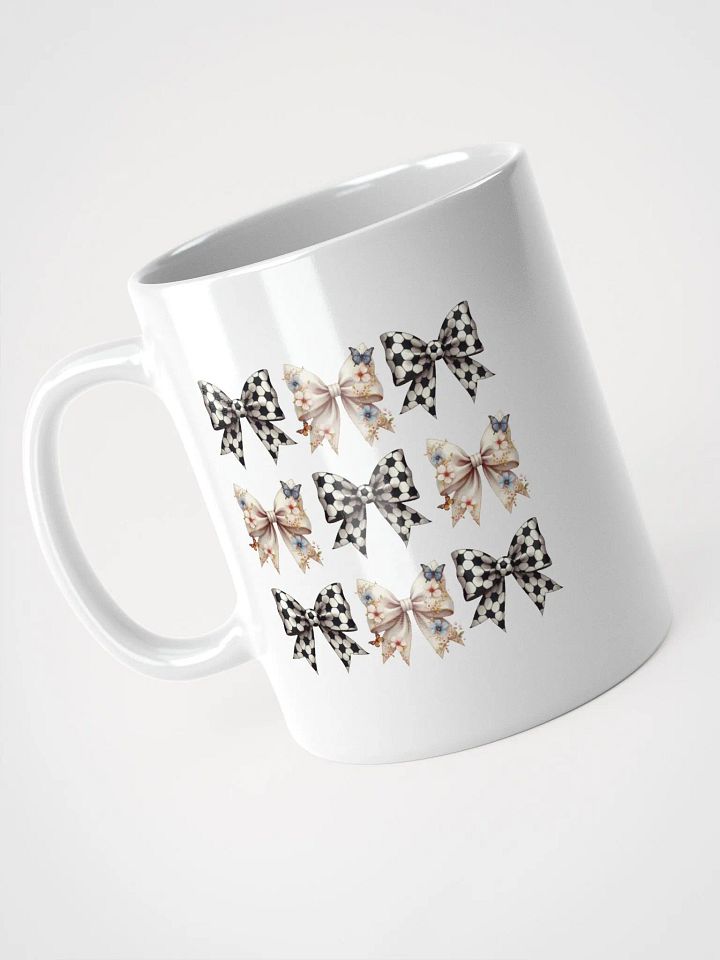Spring Bows Soccer Butterfly Garden Mug product image (2)