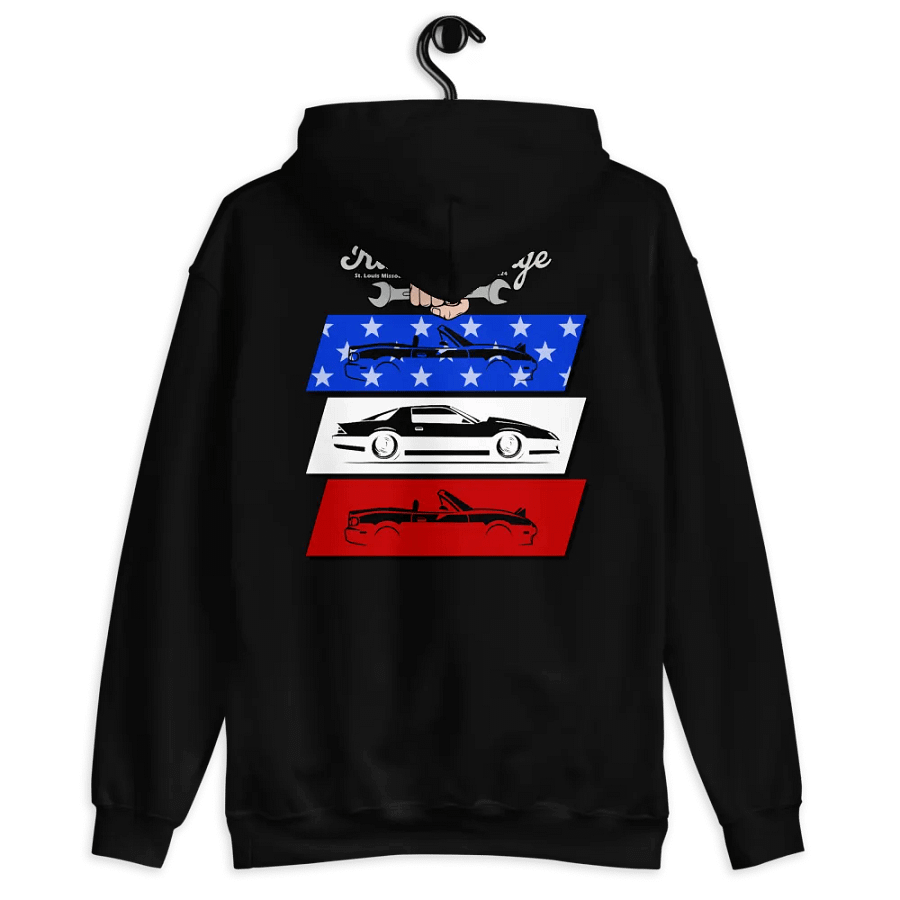 Klink's Garage embroidered Hoodie. product image (4)