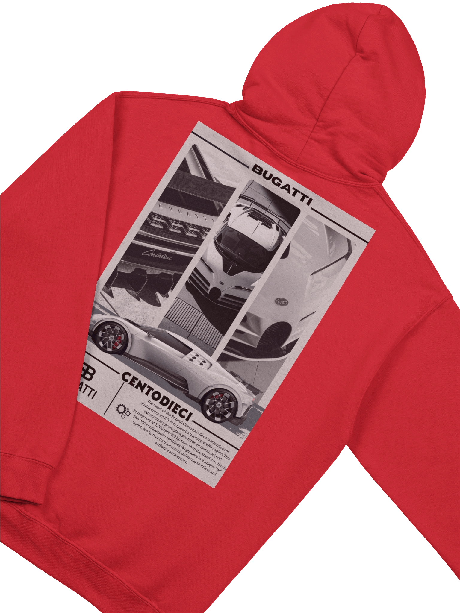 BUGATTI DESIGN HOODIE product image (1)