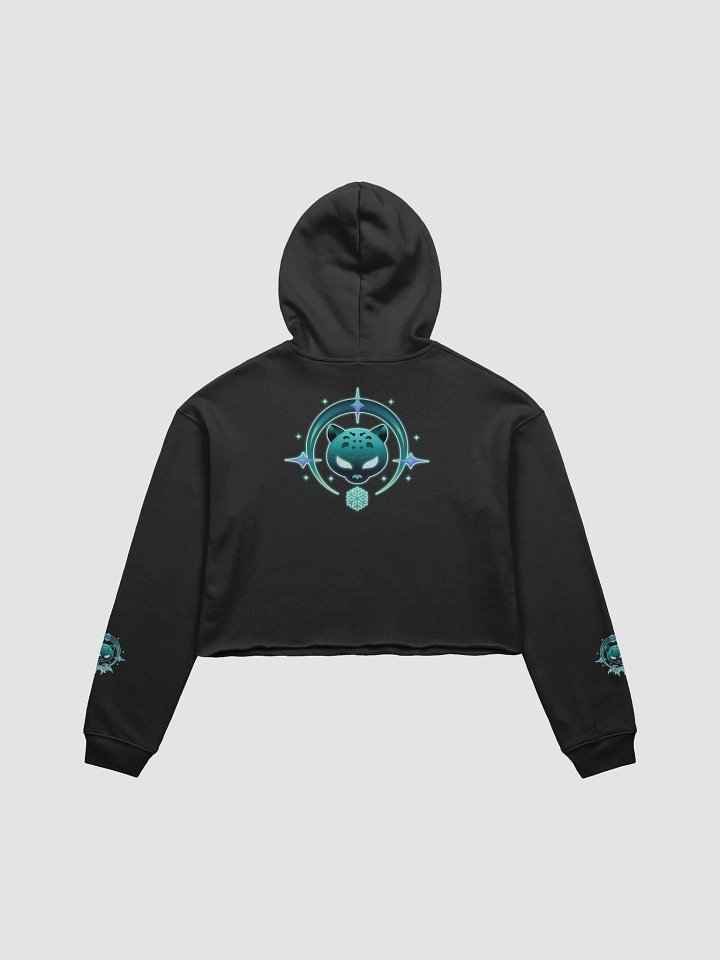 Logo crop hoodie product image (2)