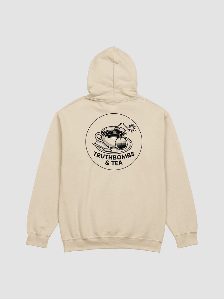 Unisex Hoodie Black Print Truthbombs & Tea Official product image (13)