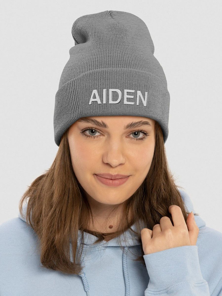 AIDEN Name Beanie product image (1)