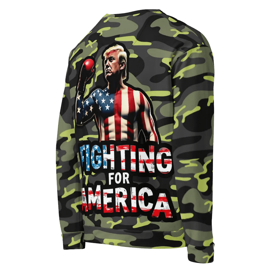 Sweatshirt: Trump, Fighting for America product image (5)
