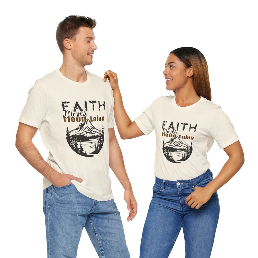 Faith moves mountain Unisex Tee product image (5)