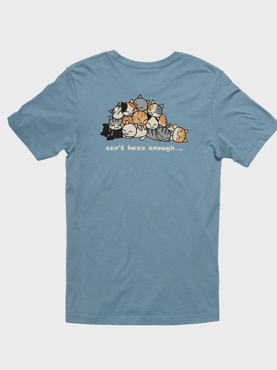 Gray Tabby and White (Off-white) Cat Unisex T-shirt product image (2)