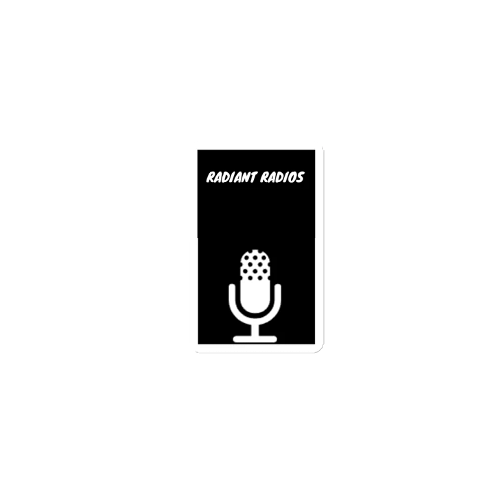 Text Microphone Die-Cut Magnets product image (1)