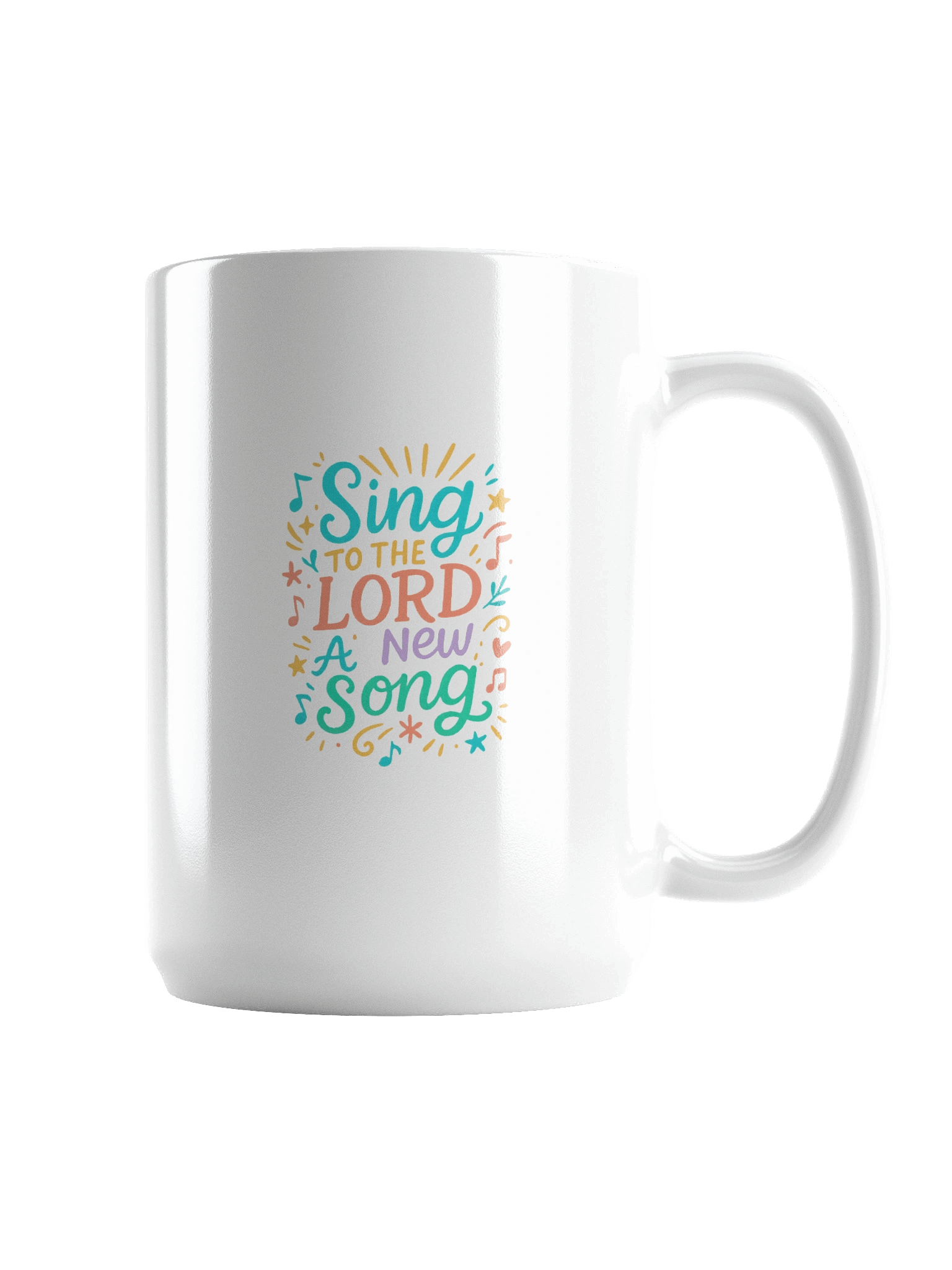 Sing To The LORD A New Song - Coffee Mug product image (2)