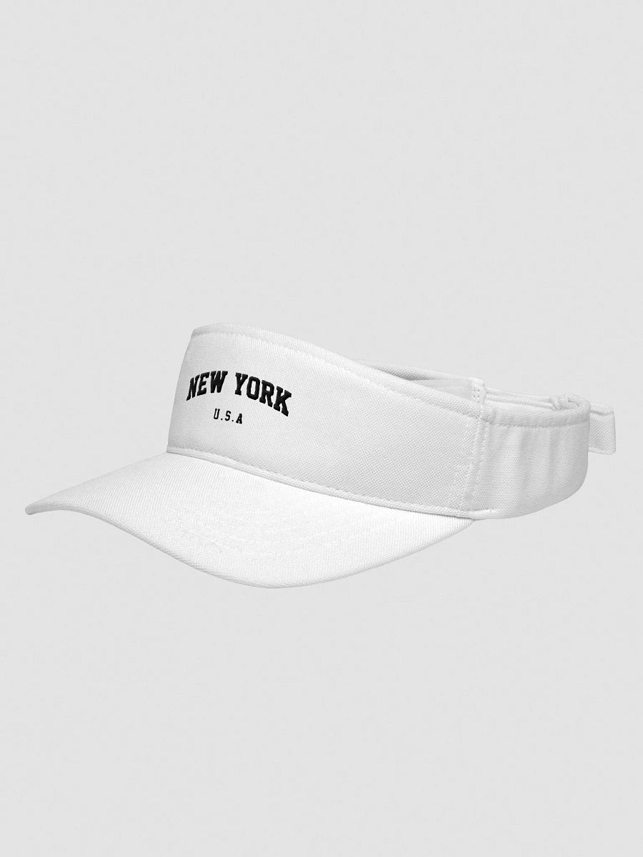 Classic New York Visor Hat product image (14)